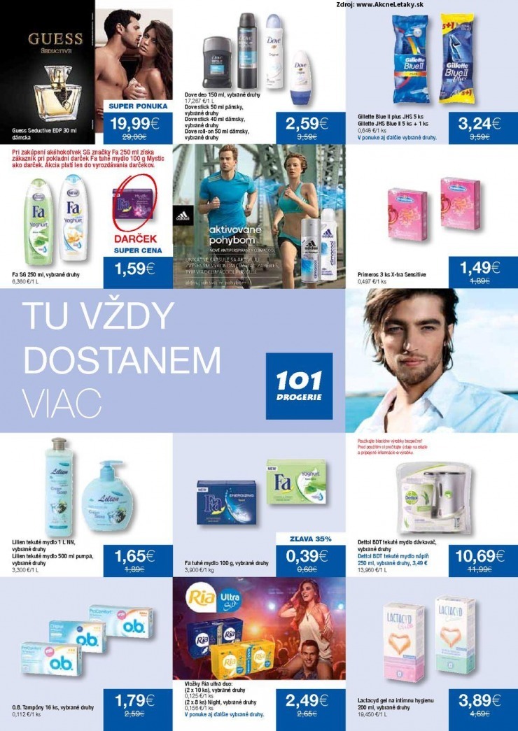 let�k �peci�lny let�k 101 Drogerie strana 3
