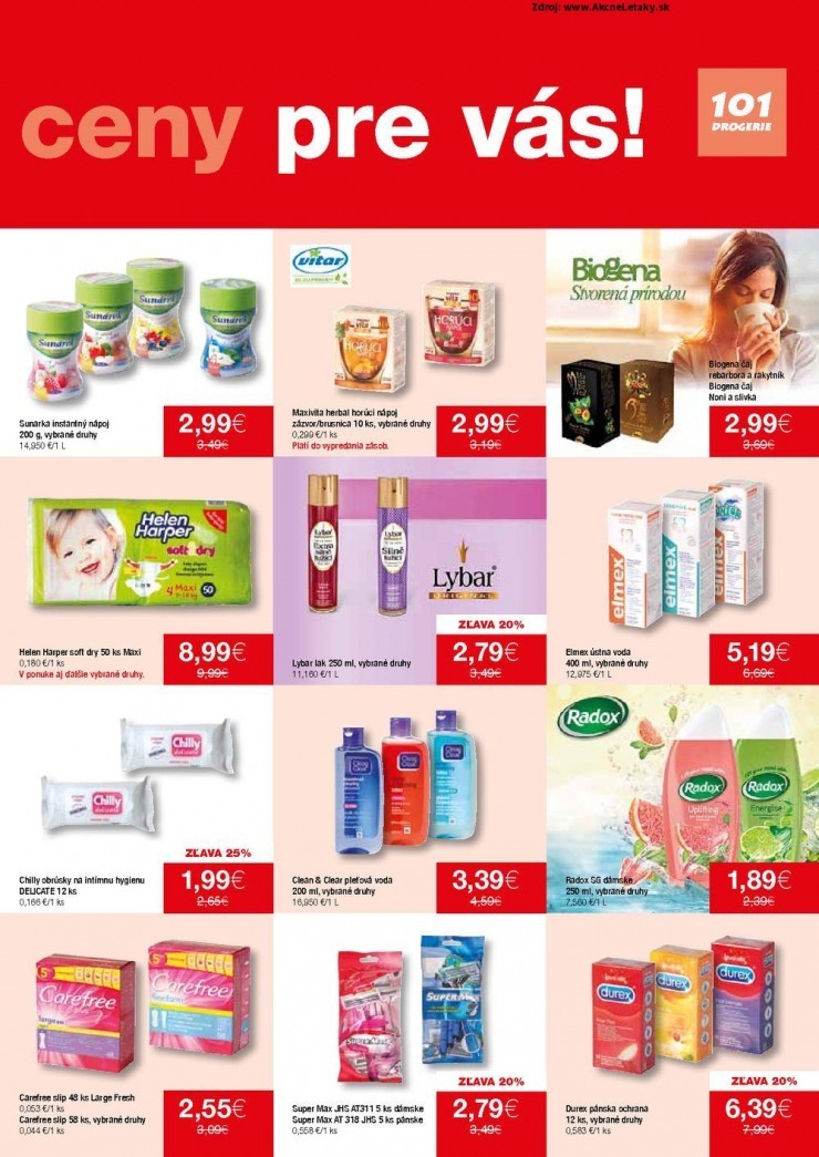 let�k �peci�lny let�k 101 Drogerie strana 7
