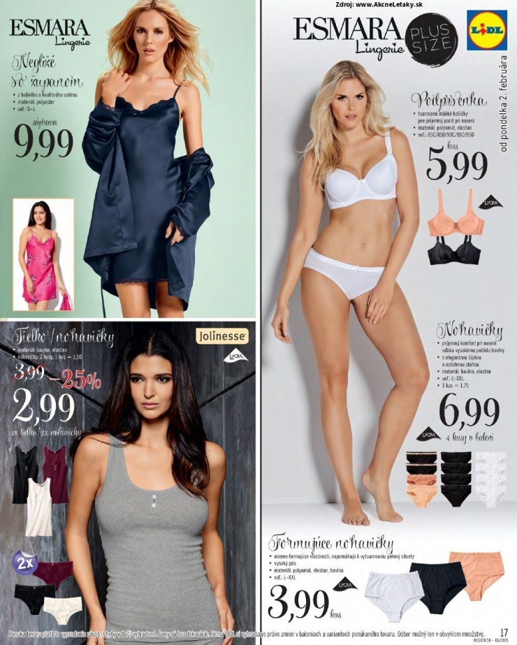 let�k akciov� ponuka Lidl strana 17