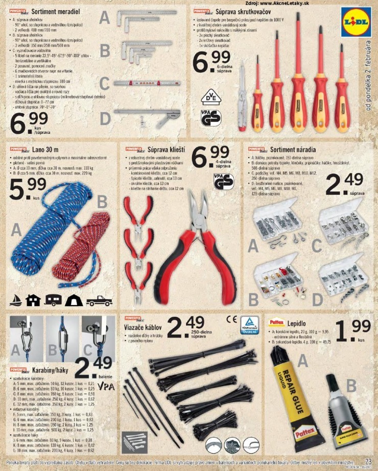let�k akciov� ponuka Lidl strana 23