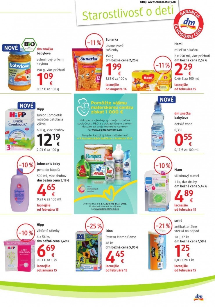 let�k akciov� ponuka dm drogerie strana 15