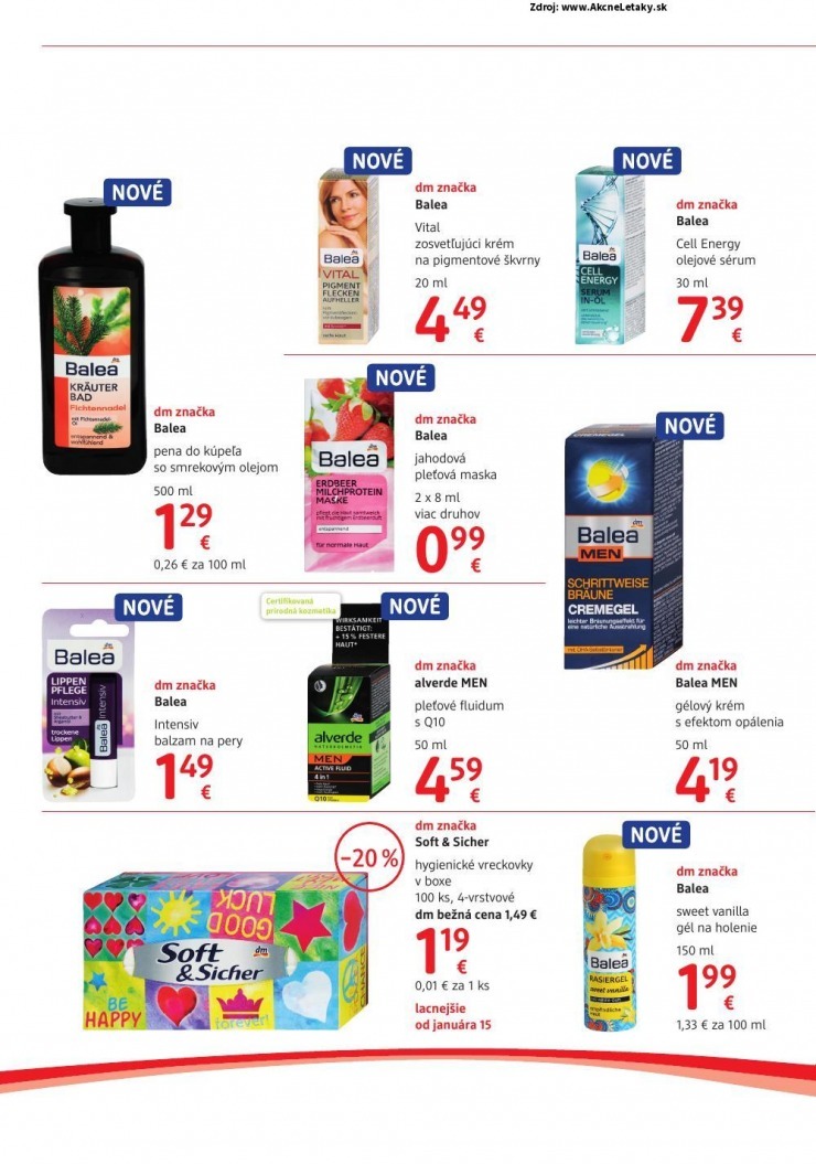 let�k akciov� ponuka dm drogerie strana 20