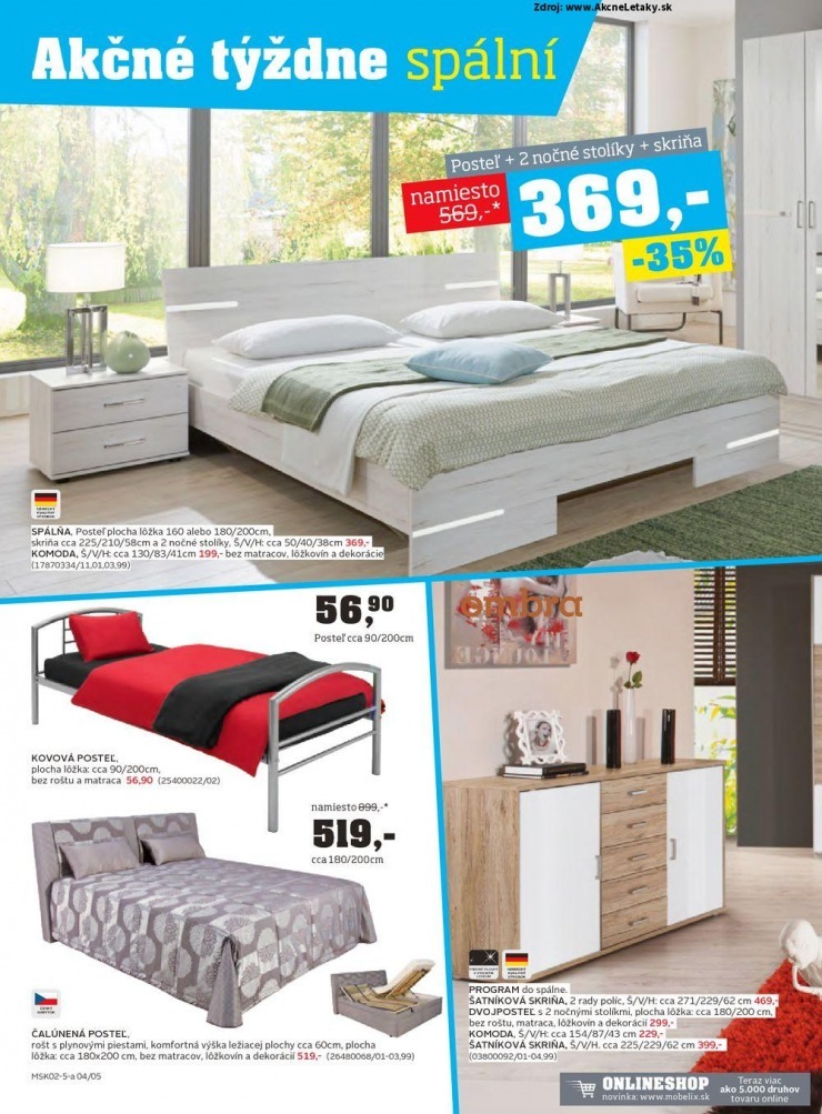 let�k akciov� M�belix let�k - B. Bystricu strana 4