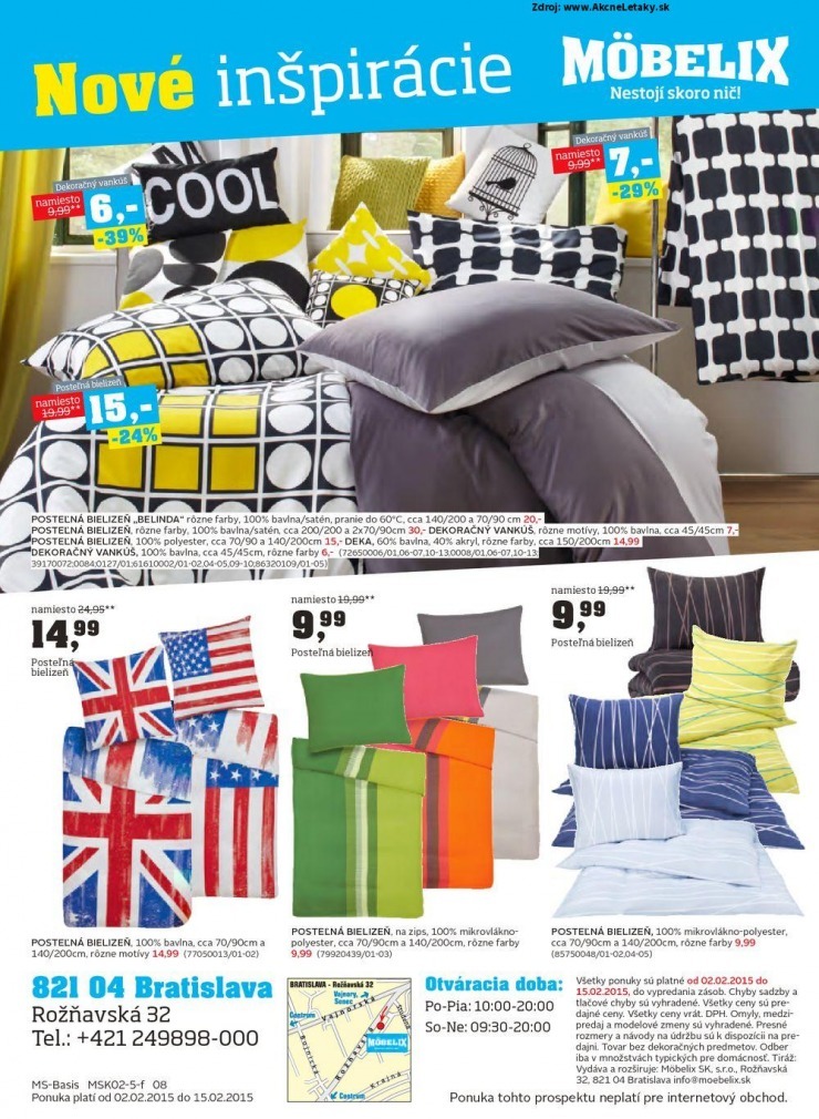 let�k �peci�lna ponuka M�belix strana 8