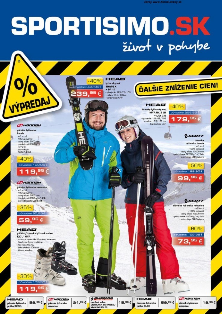 let�k ak�n� Sportisimo let�k strana 1