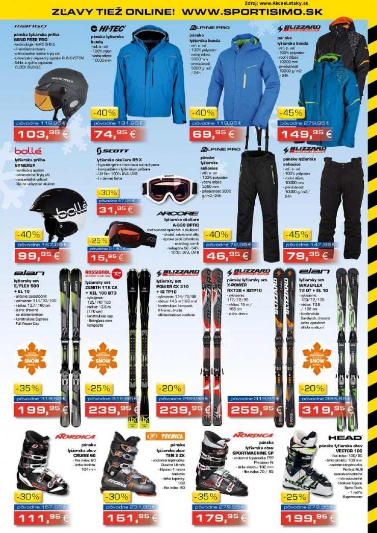 let�k ak�n� Sportisimo let�k strana 3