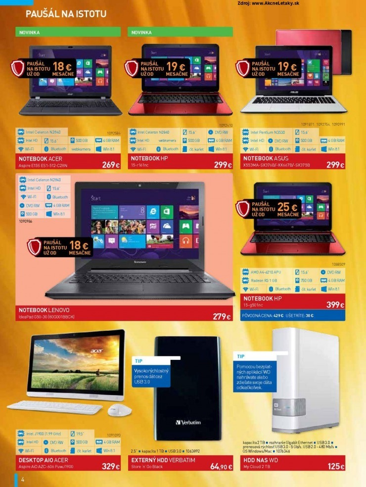 let�k ak�n� let�k NAY Elektrodom - novinky strana 4