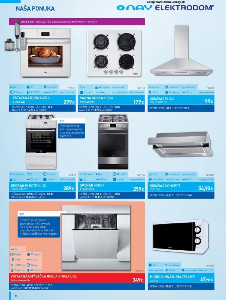 let�k ak�n� let�k NAY Elektrodom - novinky strana 16