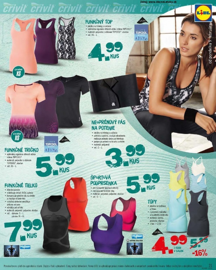 let�k ponuka Lidl - �zijsk� t��de� strana 21