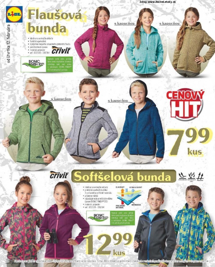 let�k ponuka Lidl - �zijsk� t��de� strana 28