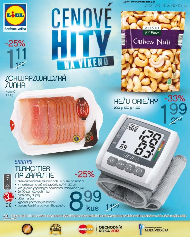 let�k ponuka Lidl - �zijsk� t��de� strana 40