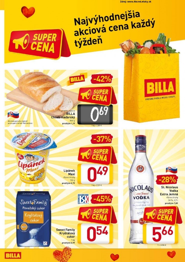 let�k �peci�lna ponuka Billa strana 3