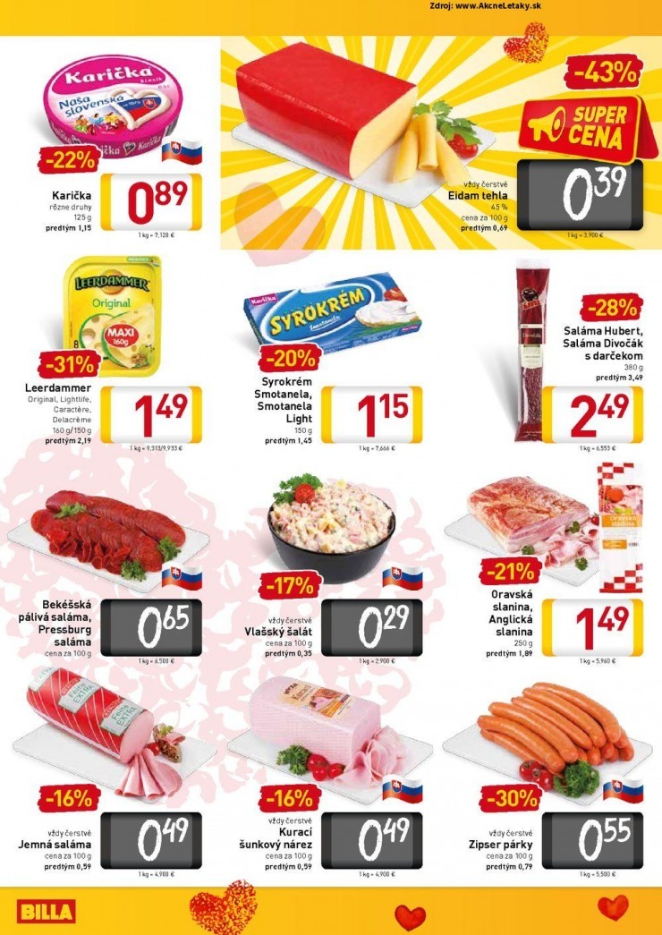 let�k �peci�lna ponuka Billa strana 9