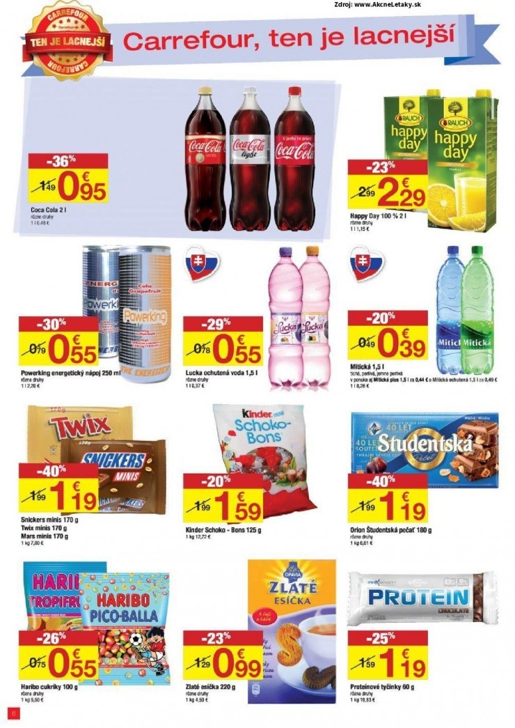 let�k mimoriadn� ponuka Carrefour strana 6