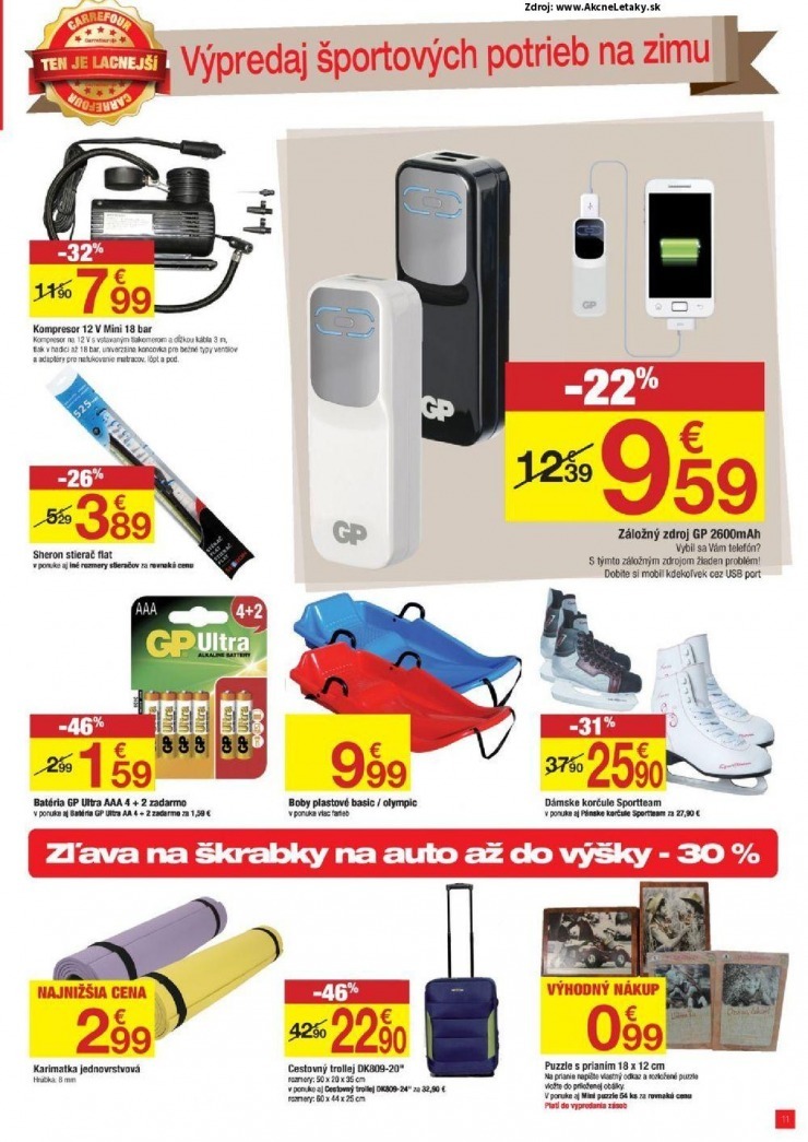 let�k mimoriadn� ponuka Carrefour strana 11