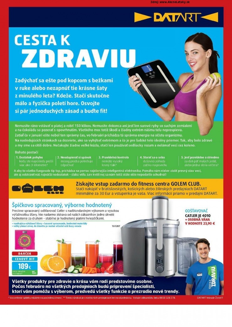 let�k ak�n� let�k Datart strana 1