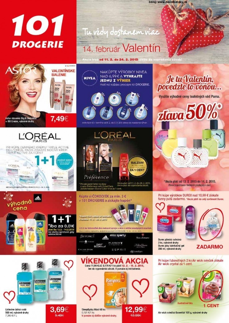 let�k 101 Drogerie ak�n� ponuka strana 1
