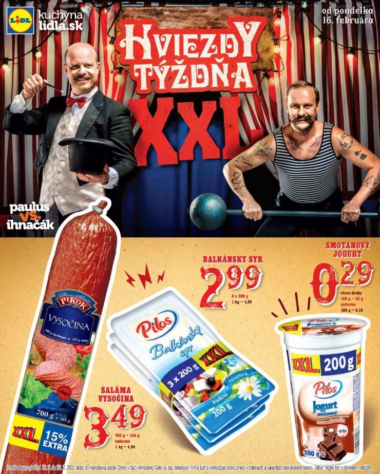 let�k Lidl ponuka - hviezdy t��d�a strana 1