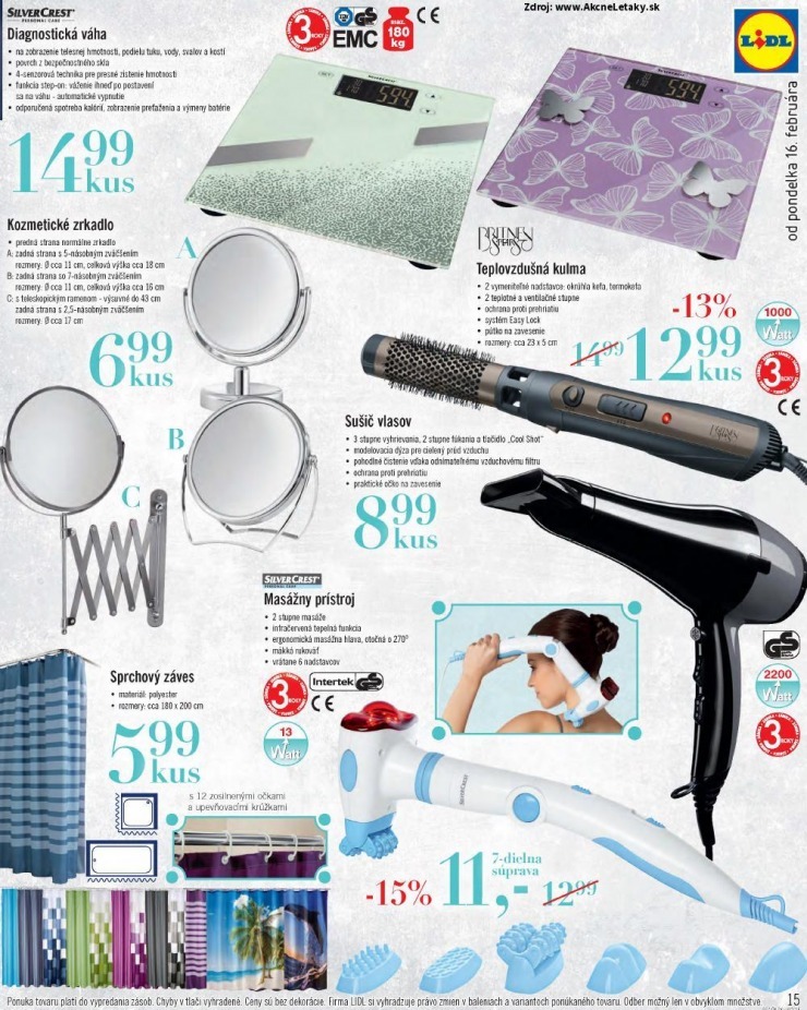 let�k Lidl ponuka - hviezdy t��d�a strana 15