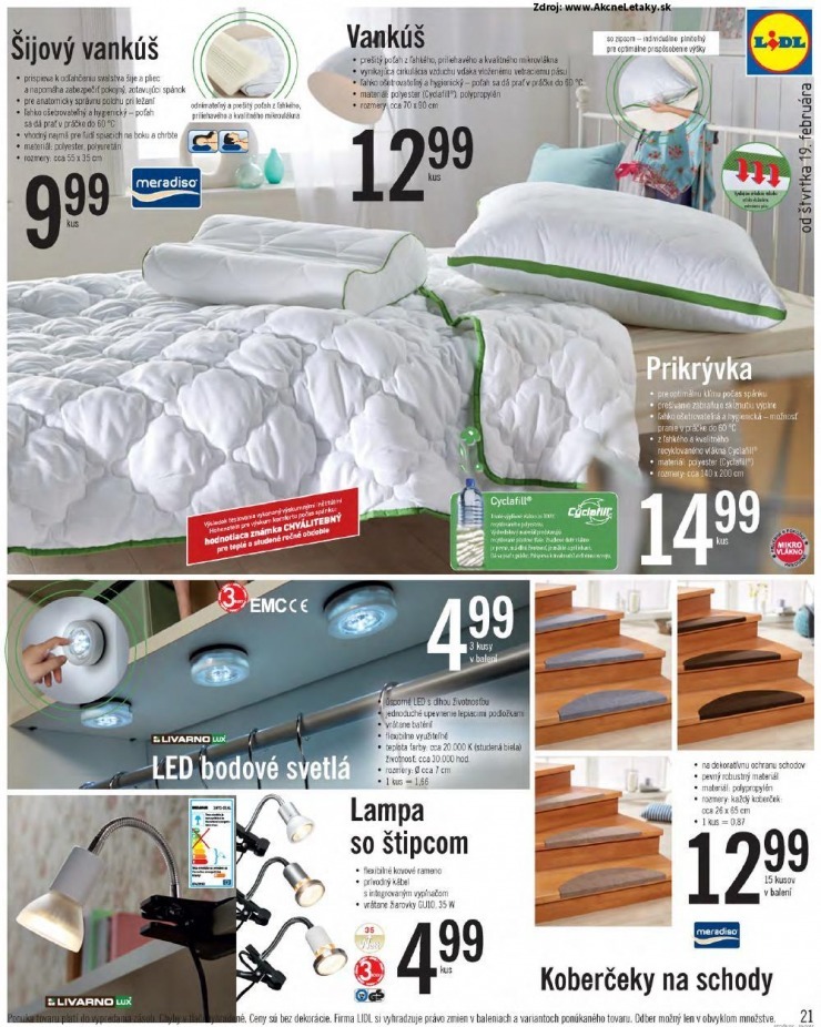 let�k Lidl ponuka - hviezdy t��d�a strana 21