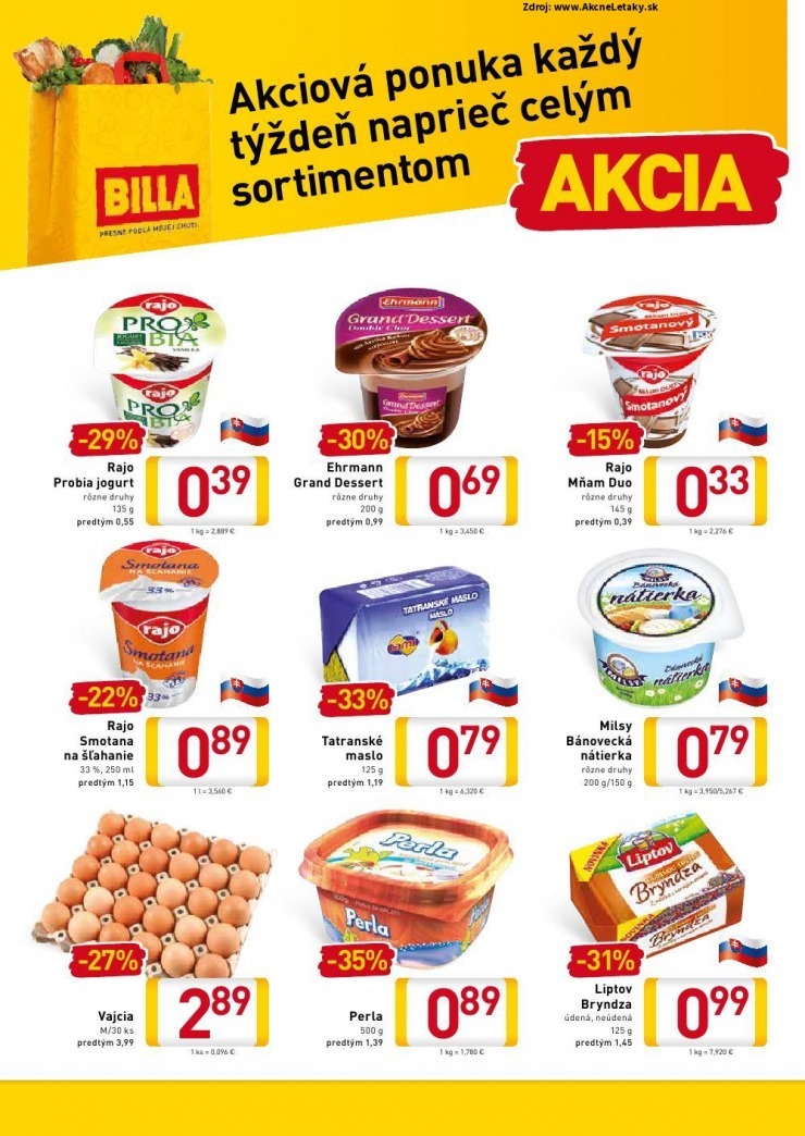 let�k Billa akciov� let�k strana 2