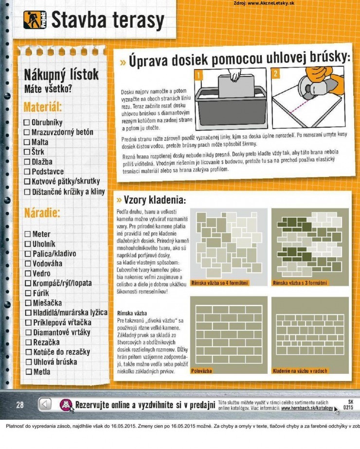 let�k ak�n� let�k HORNBACH strana 28