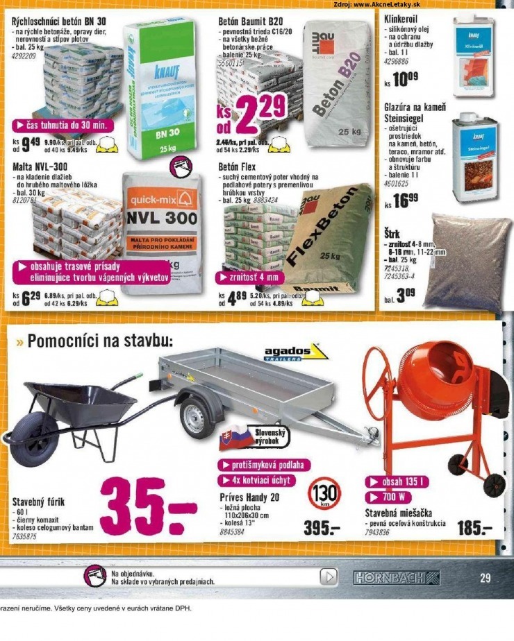 let�k ak�n� let�k HORNBACH strana 29