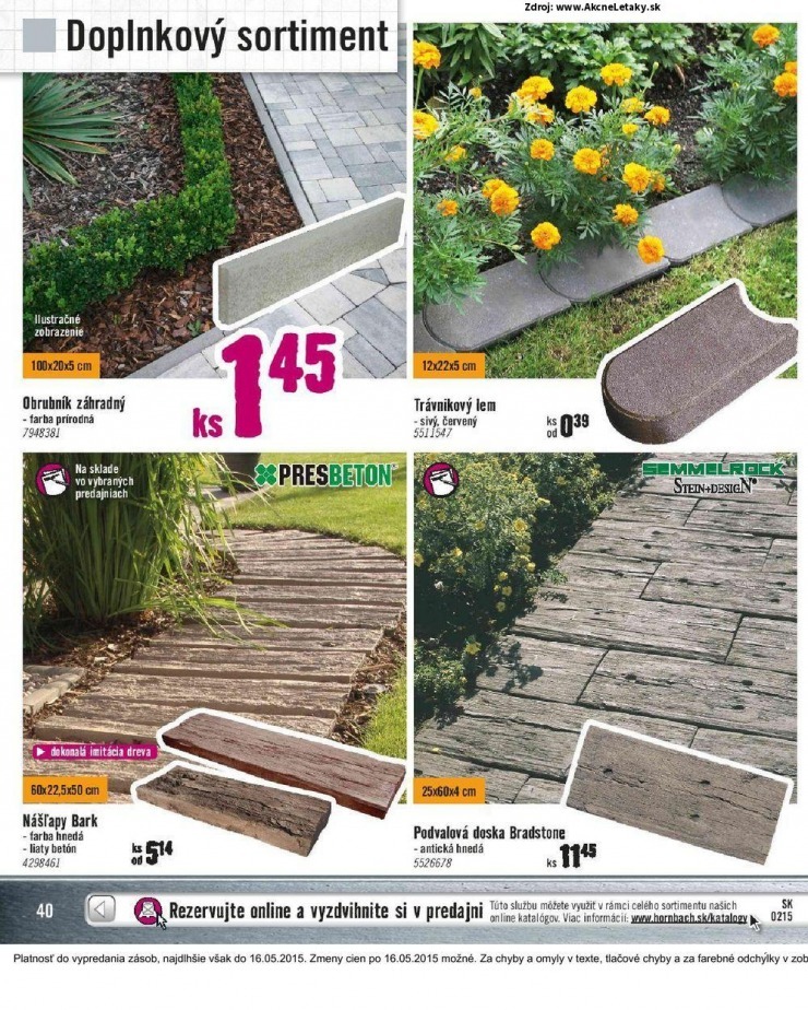 let�k ak�n� let�k HORNBACH strana 40