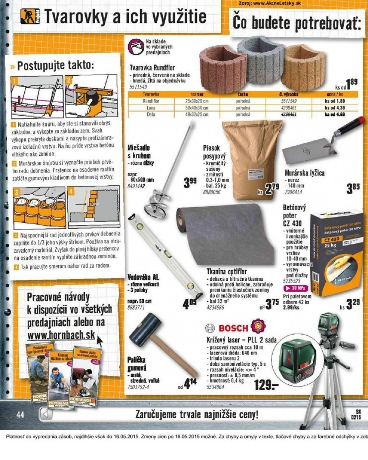 let�k ak�n� let�k HORNBACH strana 44