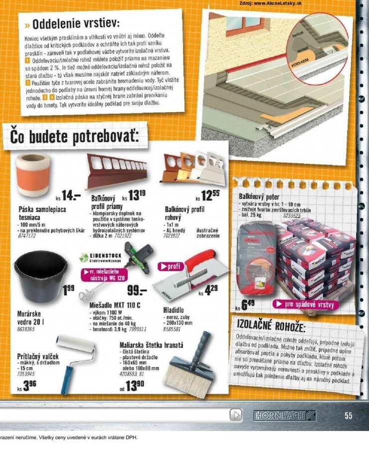let�k ak�n� let�k HORNBACH strana 55