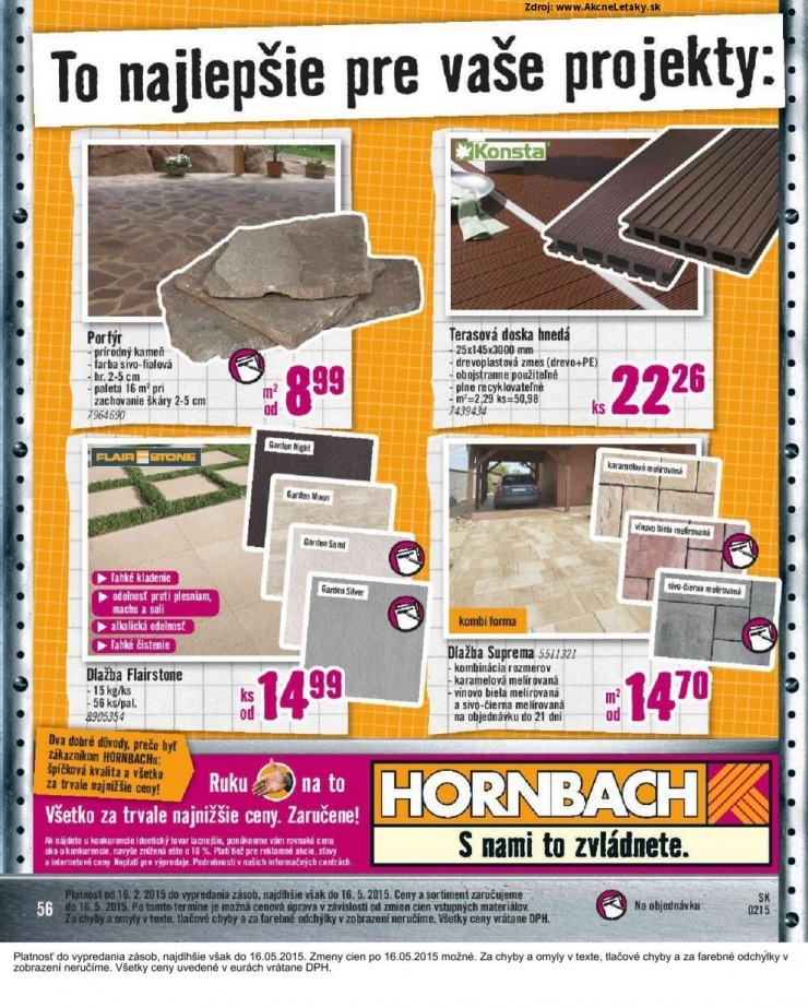 let�k ak�n� let�k HORNBACH strana 56