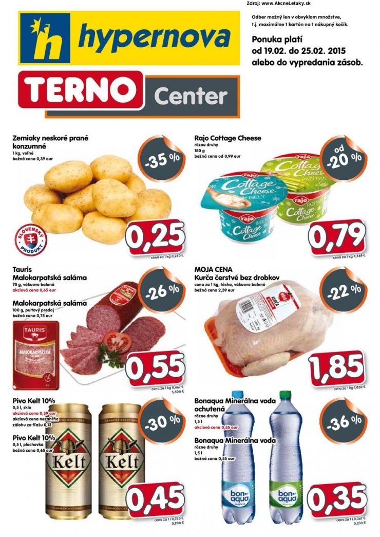 let�k ak�n� ponuka Hypernova strana 1