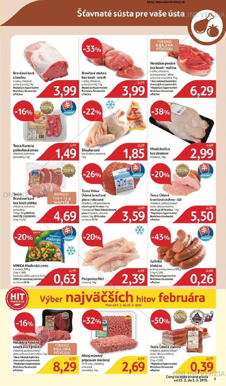 let�k Tesco extra ponuka strana 3