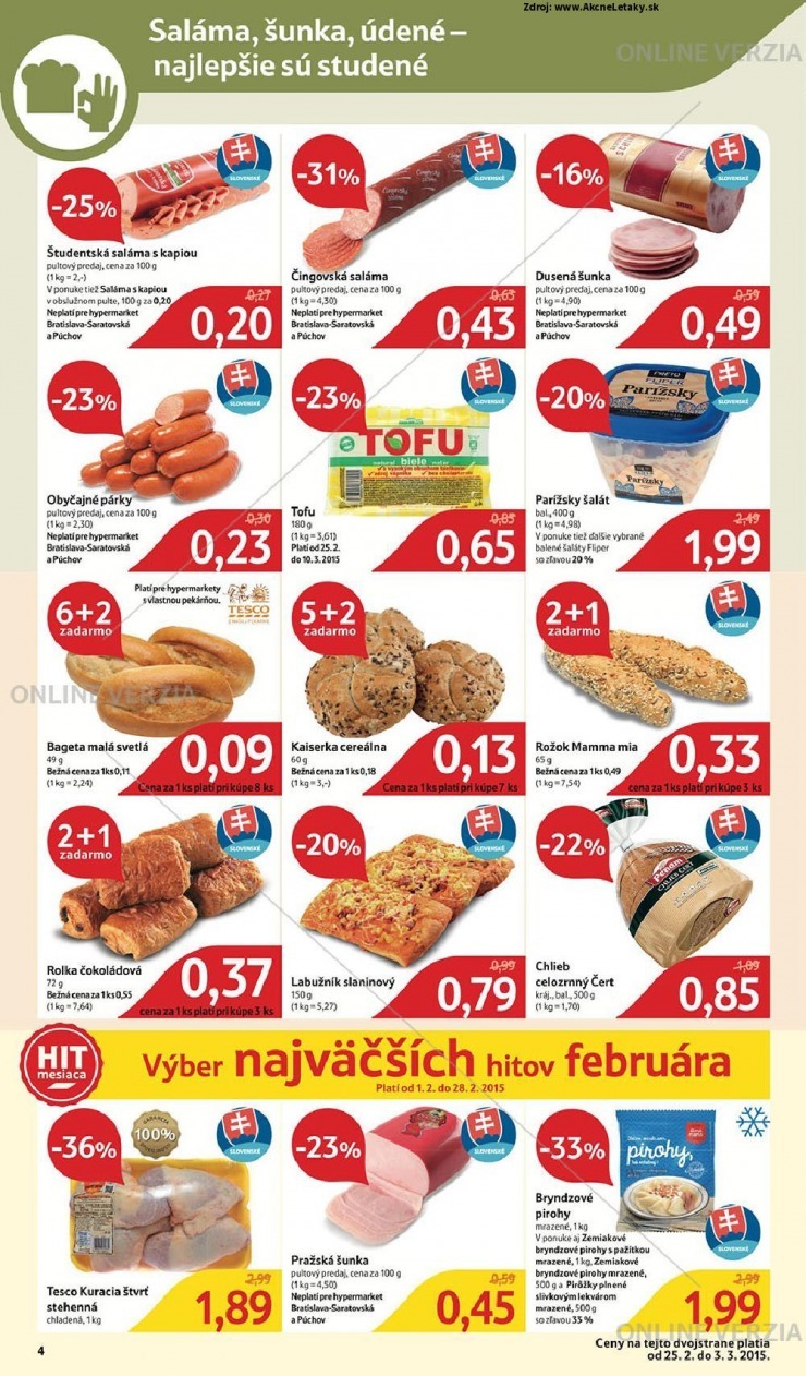 let�k Tesco extra ponuka strana 4