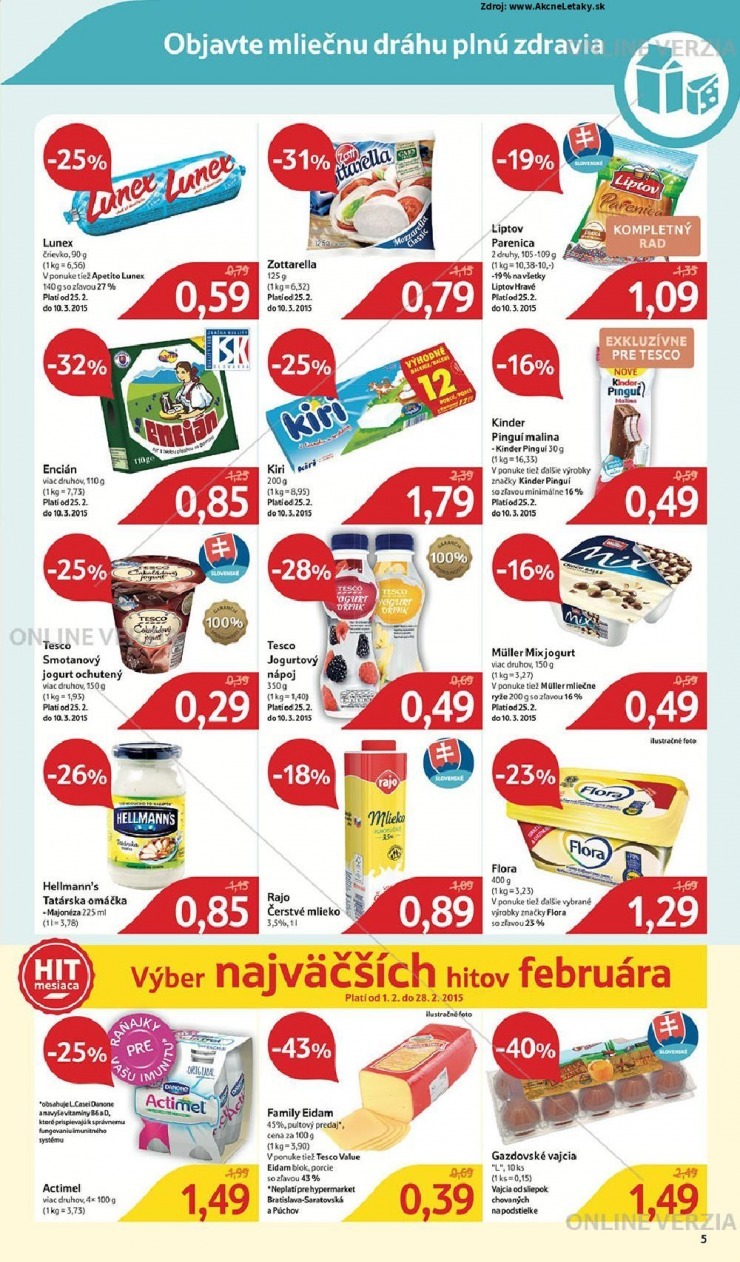 let�k Tesco extra ponuka strana 5