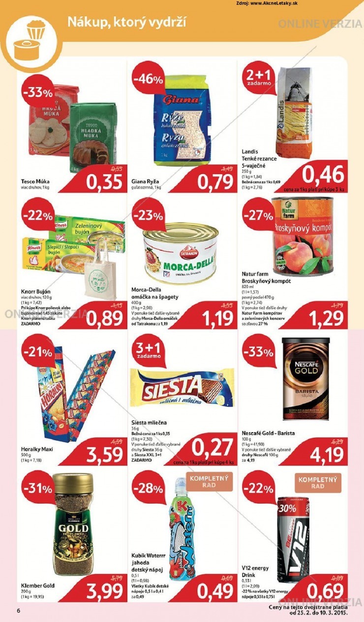 let�k Tesco extra ponuka strana 6