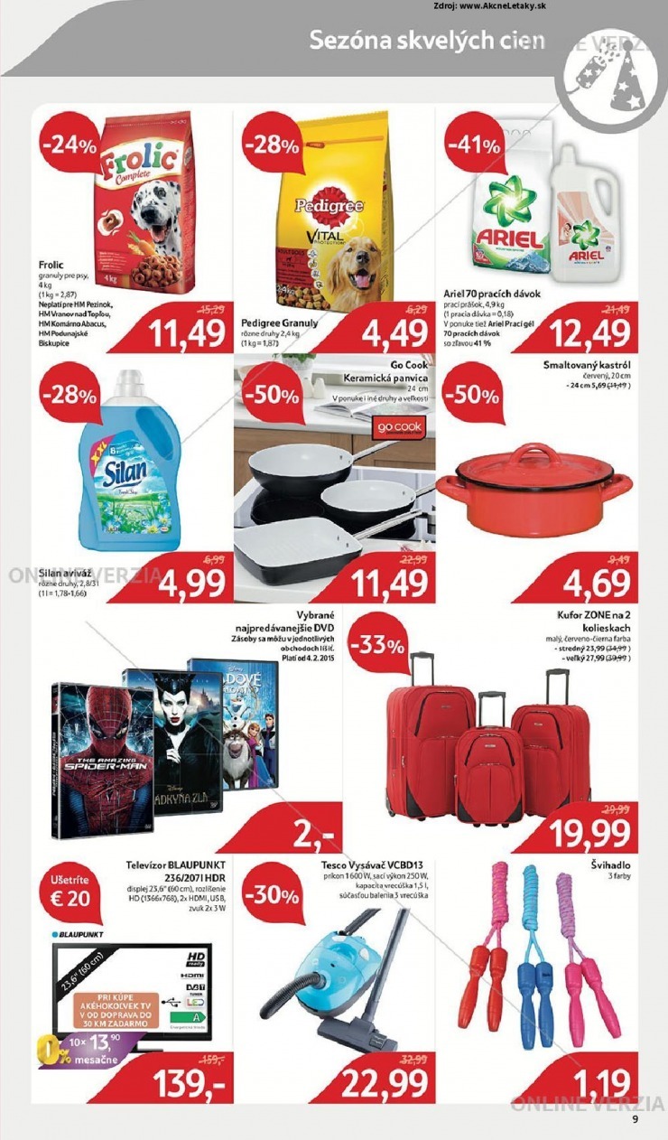 let�k Tesco extra ponuka strana 9