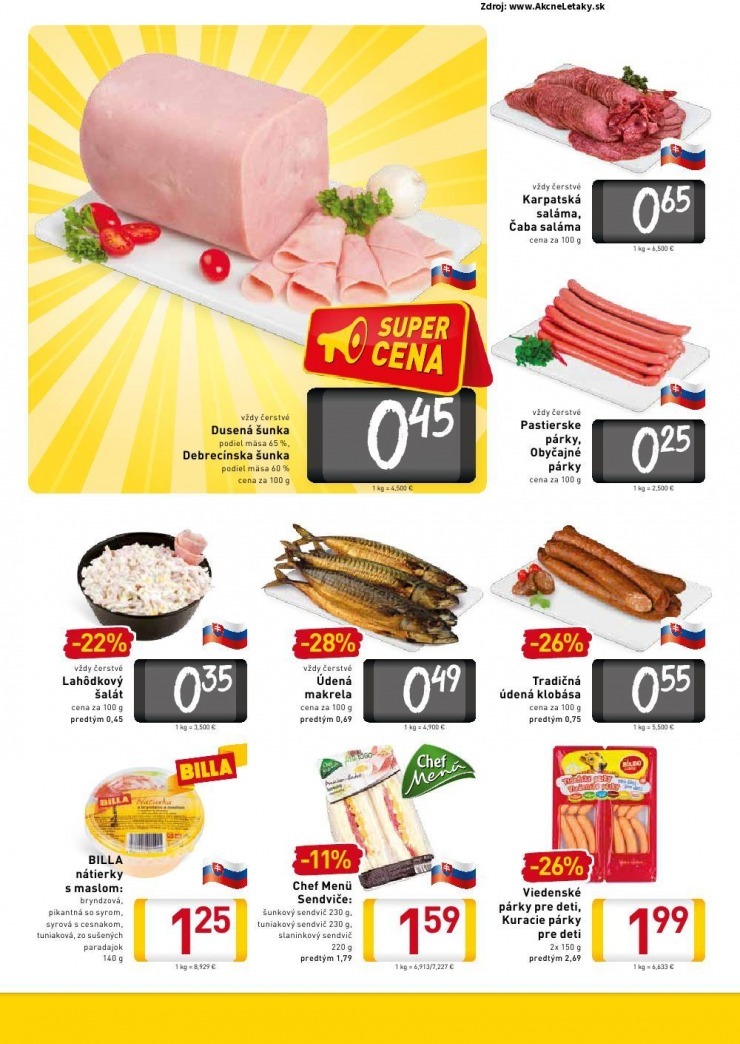 let�k aktu�lny Billa let�k strana 8