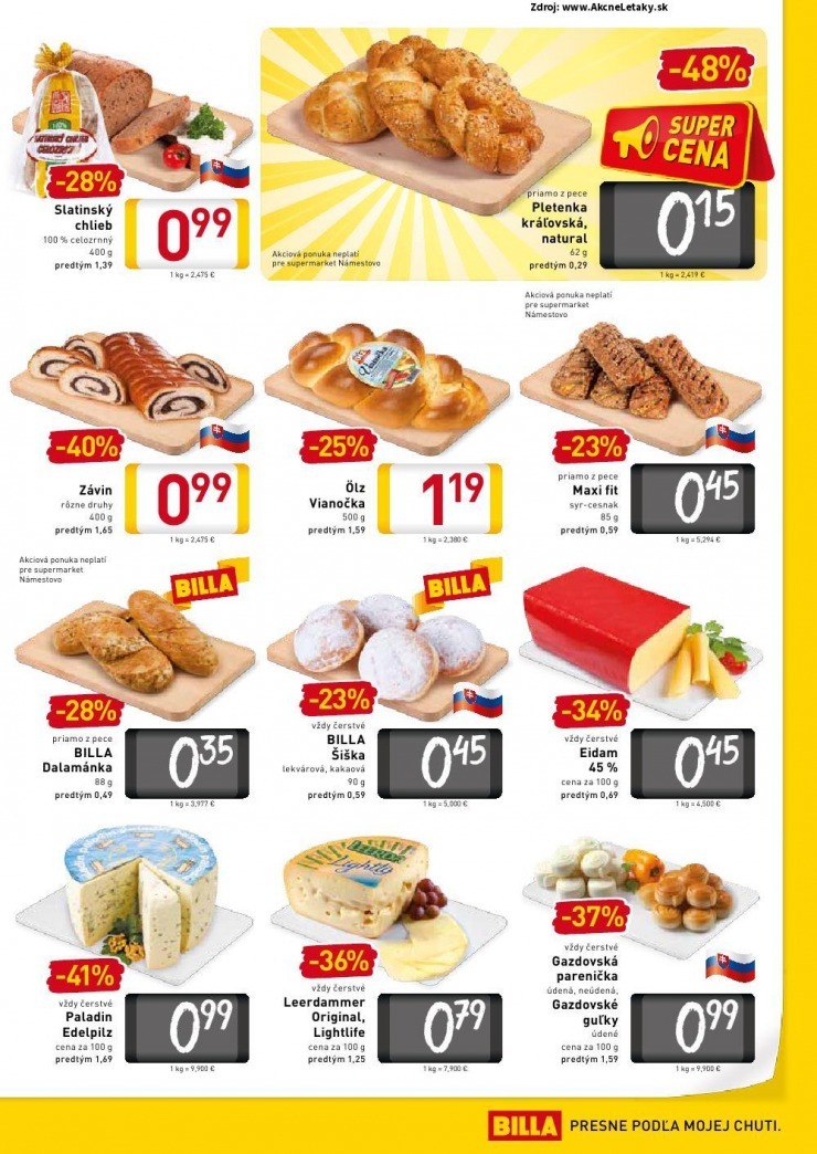 let�k aktu�lny Billa let�k strana 9