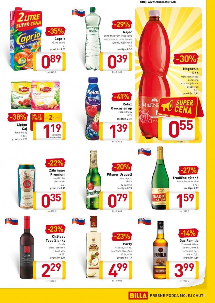 let�k aktu�lny Billa let�k strana 13