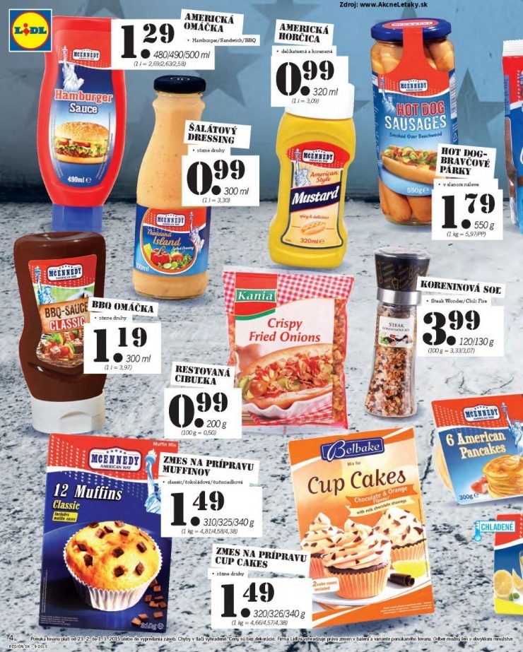 let�k Lidl let�k - v americkom �t�le strana 4