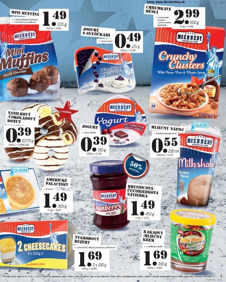 let�k Lidl let�k - v americkom �t�le strana 5