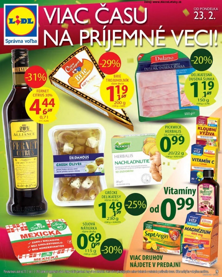 let�k Lidl let�k - v americkom �t�le strana 9