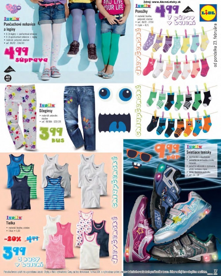 let�k Lidl let�k - v americkom �t�le strana 17