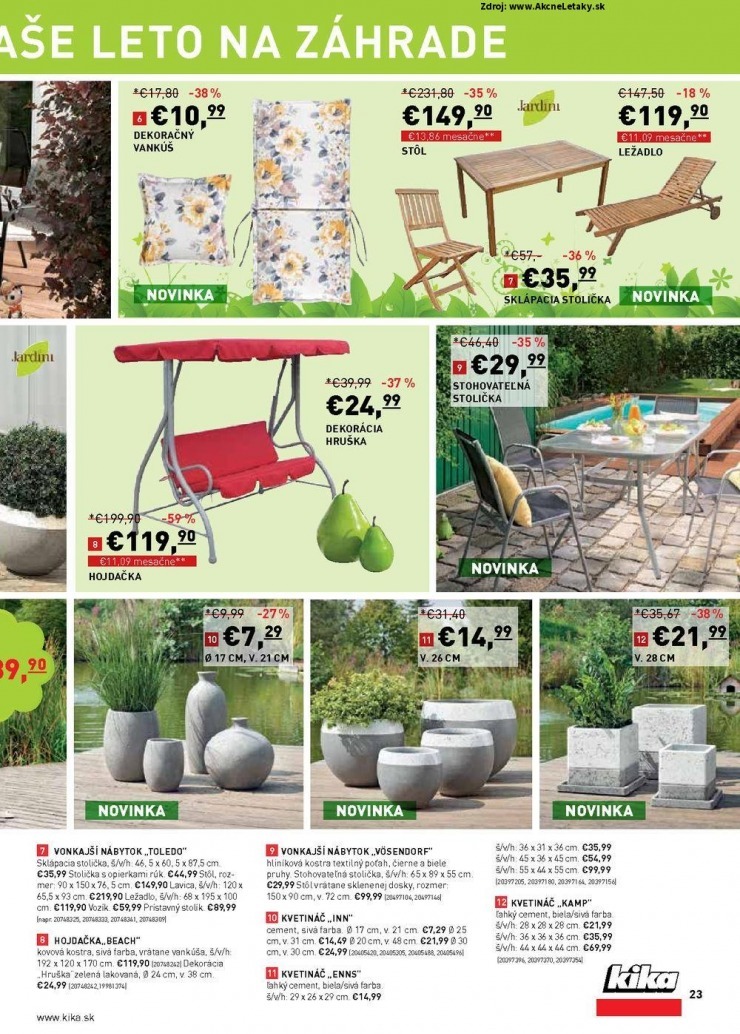 let�k extra ponuka kika strana 23