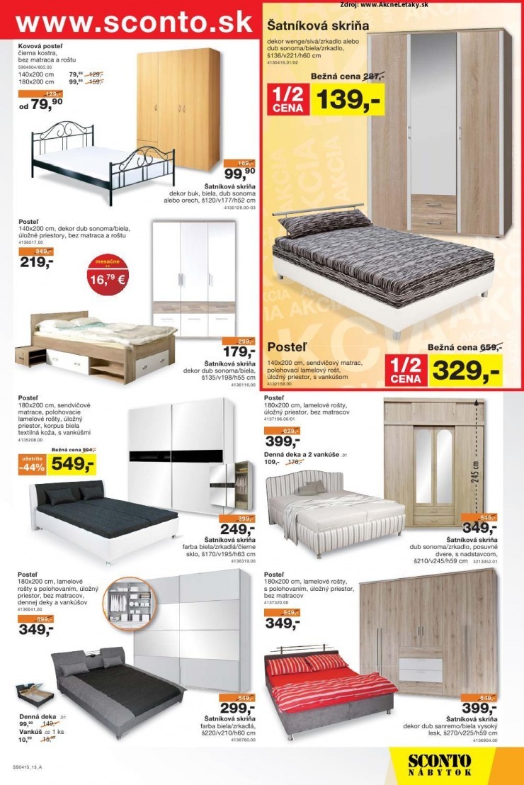 let�k exklitivn� let�k Sconto n�bytok strana 13