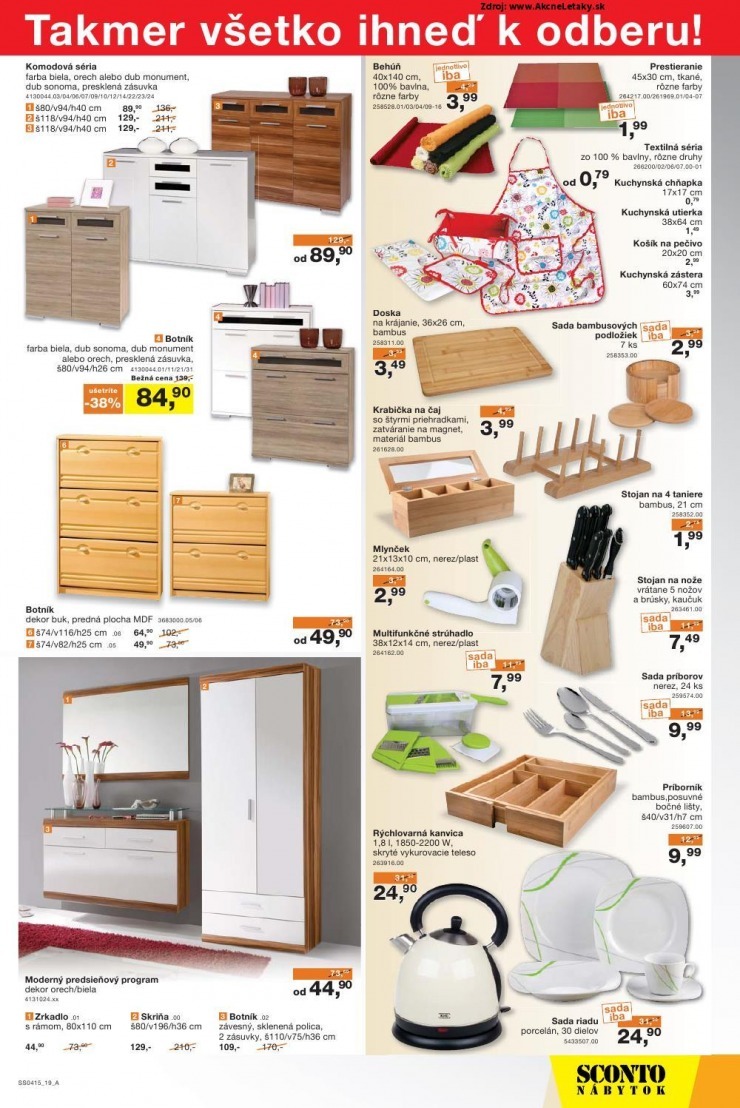 let�k exklitivn� let�k Sconto n�bytok strana 19