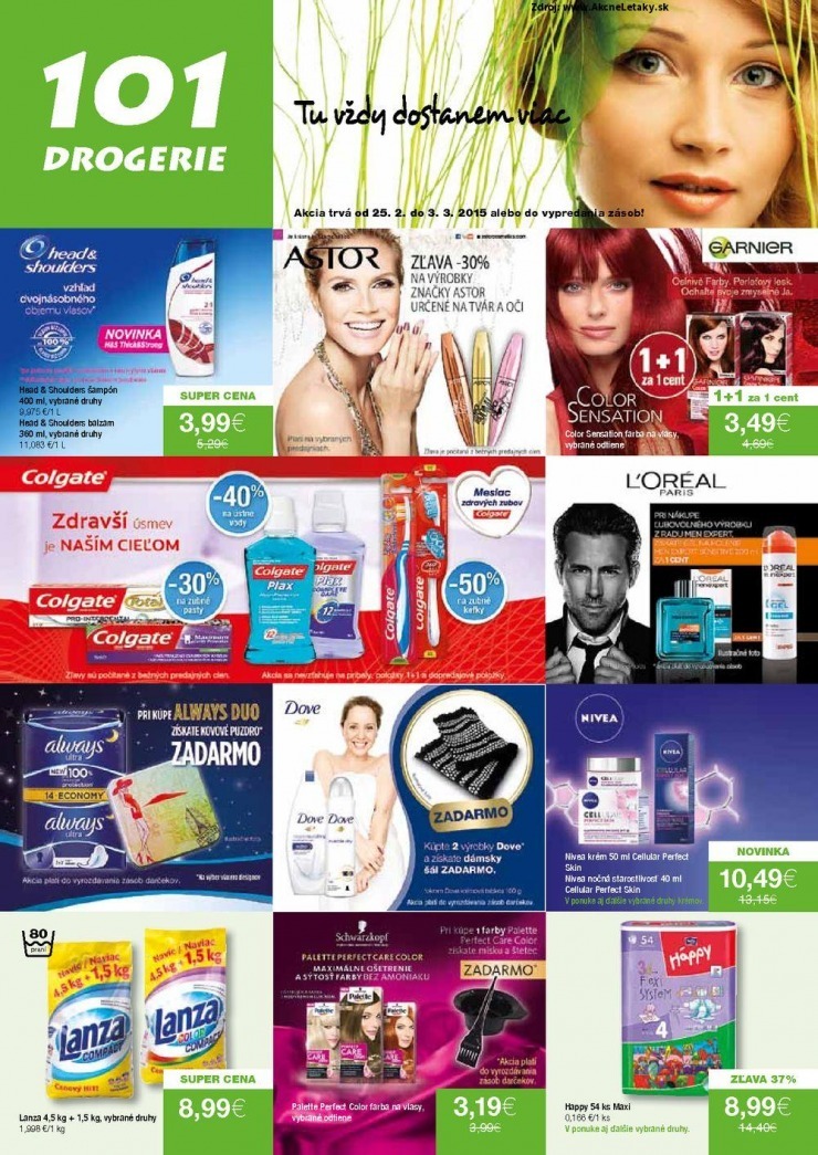 let�k ak�n� let�k 101 Drogerie strana 1