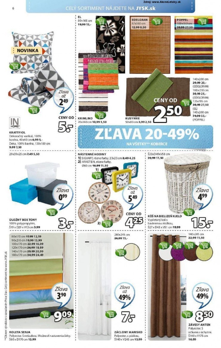 let�k ak�n� ponuka Jysk strana 6