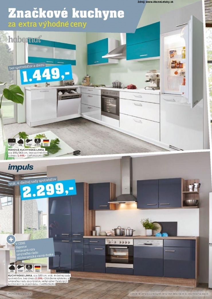 let�k M�belix katal�g - Zna�kov� kuchyne strana 22